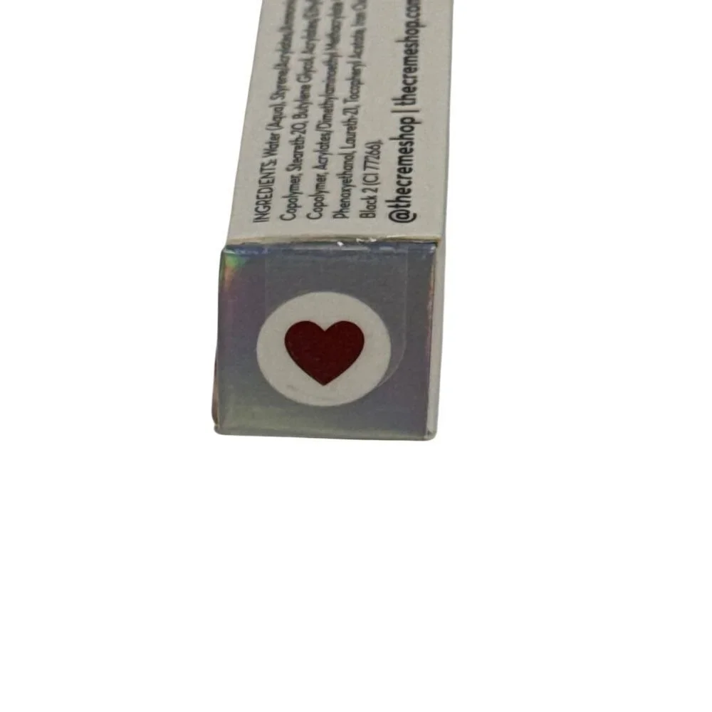 The Creme Shop Faux Freckle Stamp Deep Brown Heart Eyeliner Liquid Dual Sided
